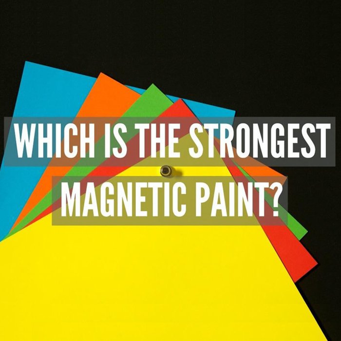 Magnetic paint super magnetic paint magnetite content