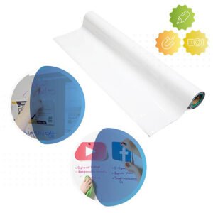Roll of smarter surfaces smart magnetic whiteboard wallpaper low sheen