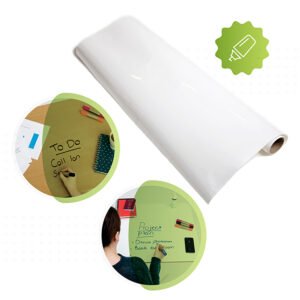 גליל סרט לוח מחיק דביק לבן של סמארטר סורפסז