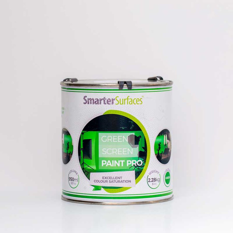 פח צבע מסך ירוק חכם