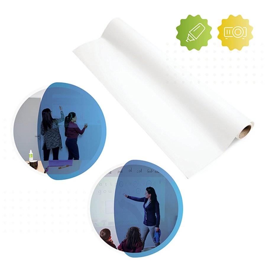 טפט לוח מחיק יבש ברק נמוך להקרנה