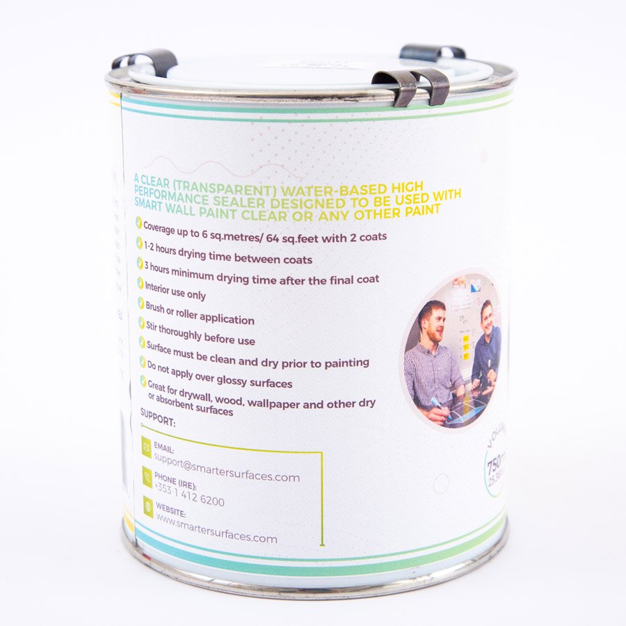 גב פח פריימר שקוף חכם של סמארטר סורפסז